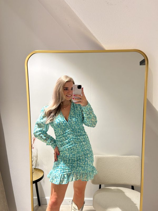 Elise Ruffle Dress - Afbeelding 3