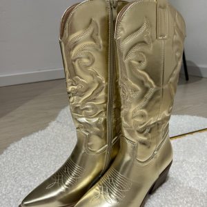 Cowboyboots Goud
