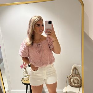 Olivia Top Roze