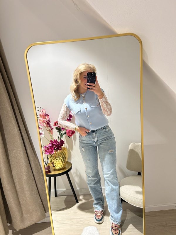 Dewi Ripped Jeans - Queen Hearts - Afbeelding 2