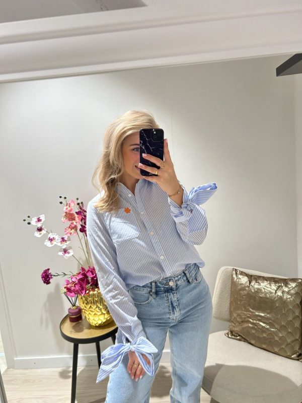 Renske Stripe Blouse - Afbeelding 2