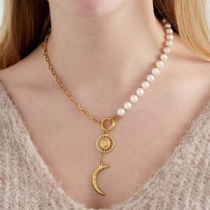 Sunset Spark Ketting - Goud