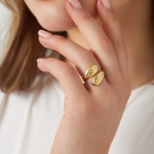 Soft Glow Ring - Goud