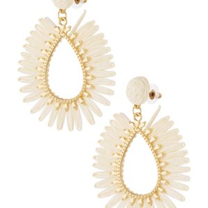 Spring vibes oorbellen - Off White
