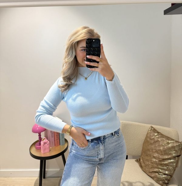 Aya Top - Blauw