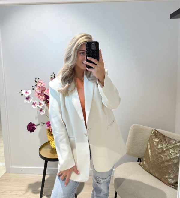 Lotus Blazer - Crème - Afbeelding 4