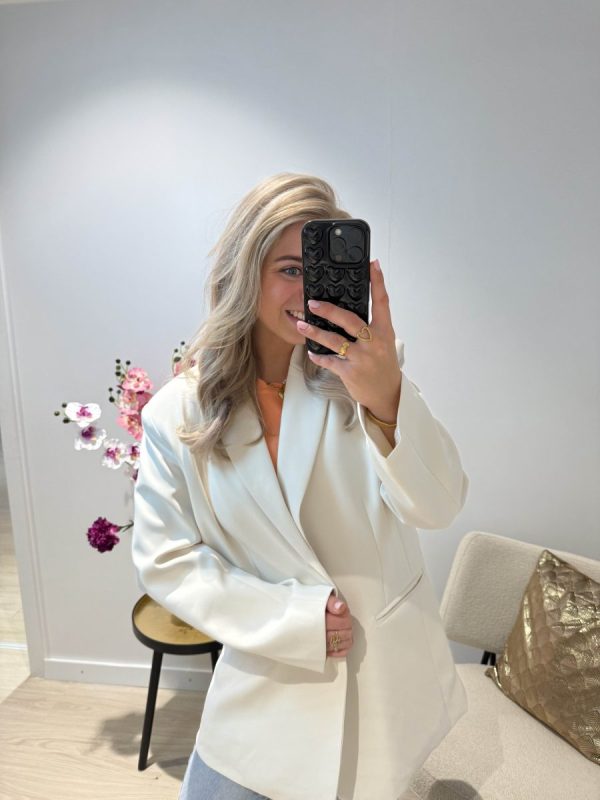 Lotus Blazer - Crème - Afbeelding 2