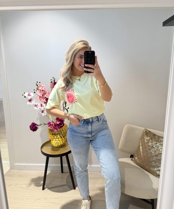 Kyra Mom Jeans - Queen Hearts - Afbeelding 2
