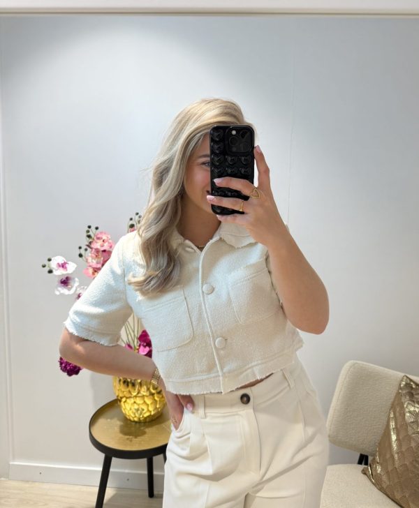 Sasha Jacket - Ecru