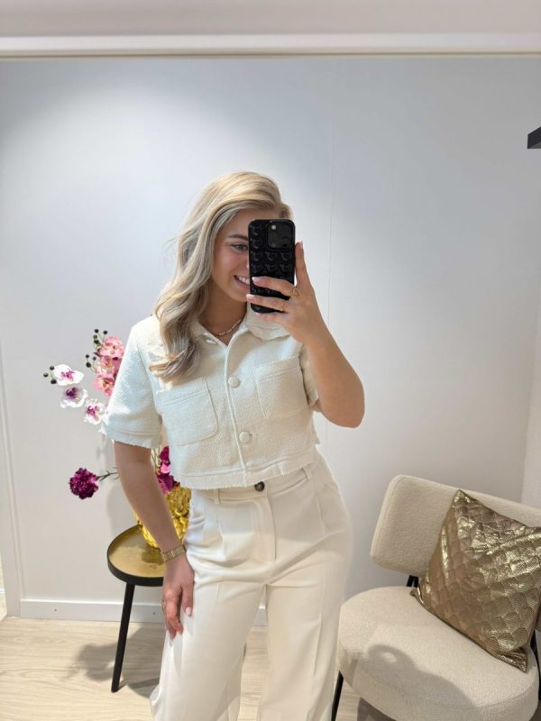 Isa Pantalon - Crème - Afbeelding 4