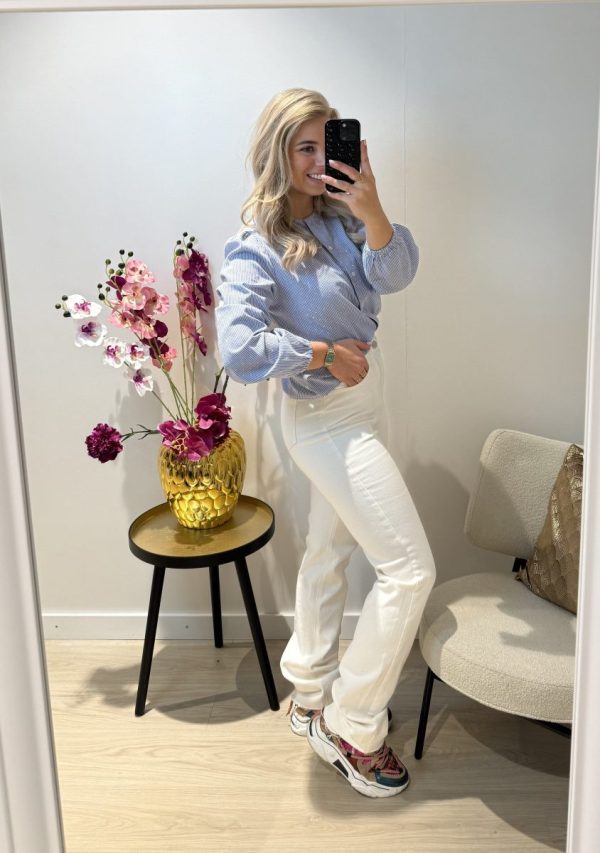Manon Extra Long Jeans Wit - Redial - Afbeelding 3