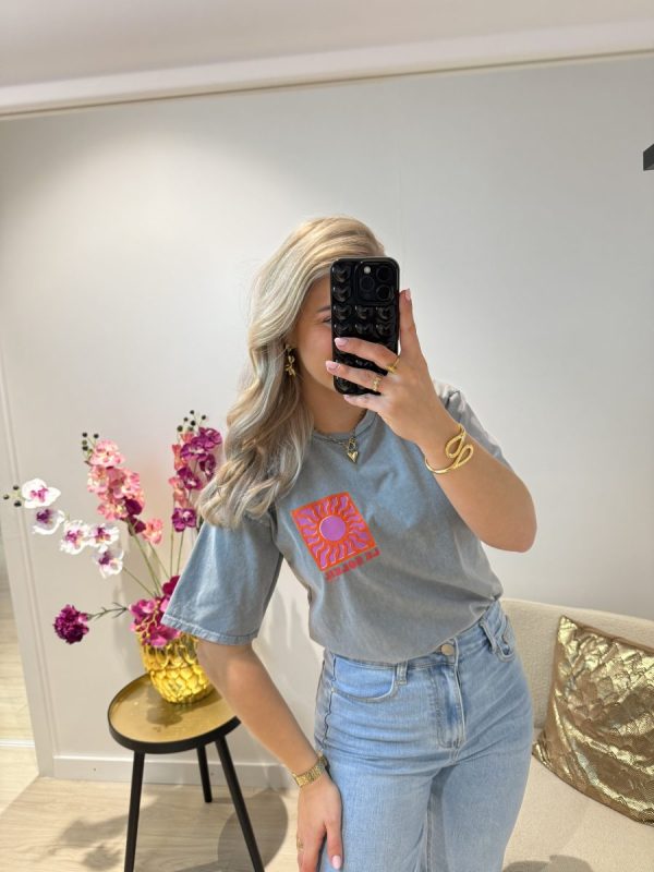 Le Soleil T-shirt - Grijs