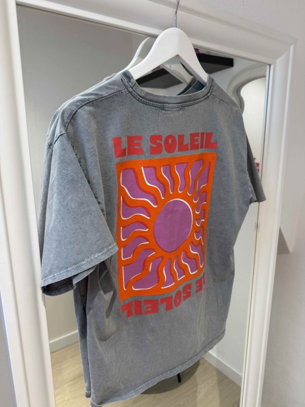 Le Soleil T-shirt - Grijs - Afbeelding 2