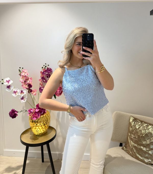 Madée Top - Blauw
