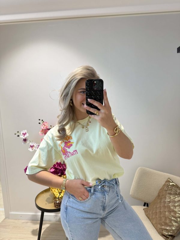 Bente Wide Leg Jeans Strik - Redial - Afbeelding 3