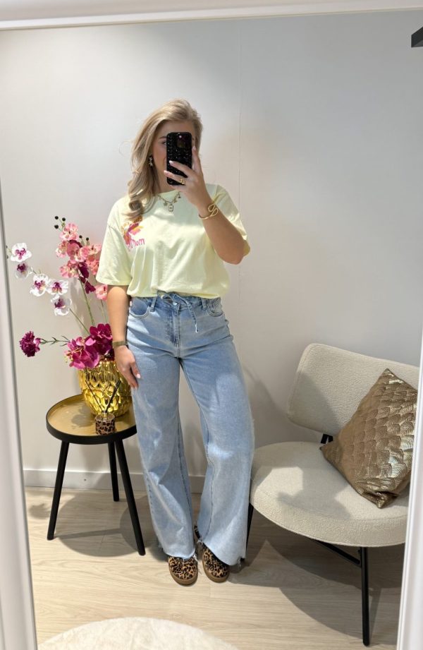 Bente Wide Leg Jeans Strik - Redial