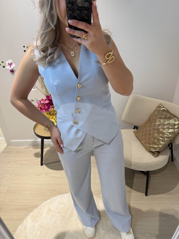 Kyra Gilet - Blauw - Afbeelding 3