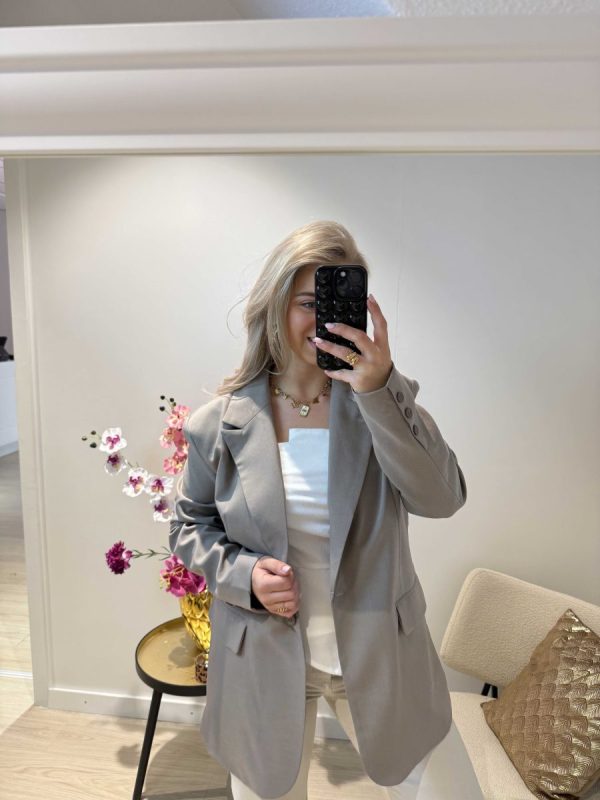 Puck Blazer - Kaki - Afbeelding 2