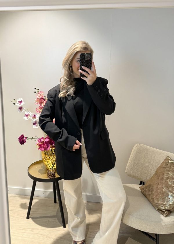 Puck Blazer - Zwart - Afbeelding 2