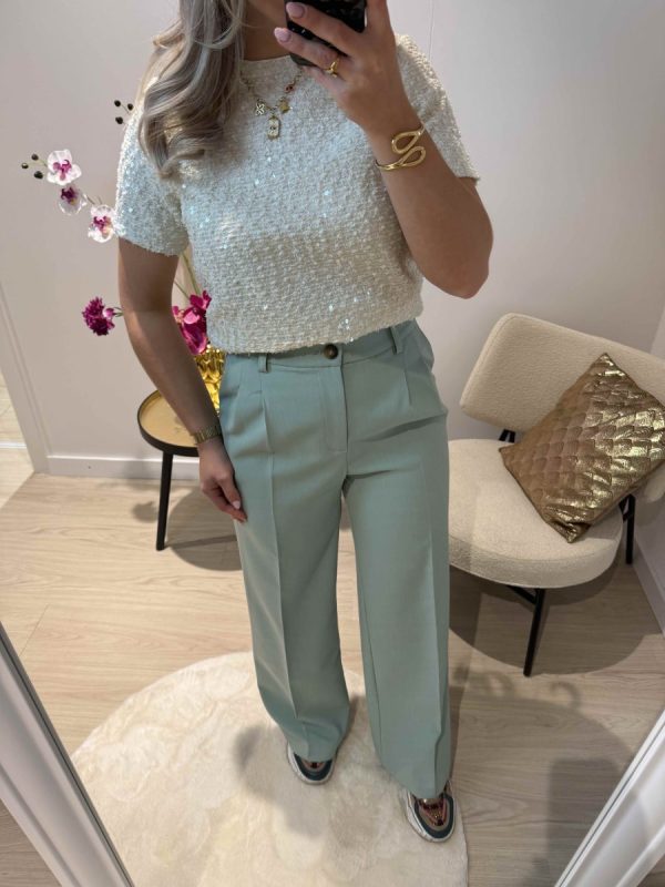 Isa Pantalon - Terquoise - Afbeelding 2