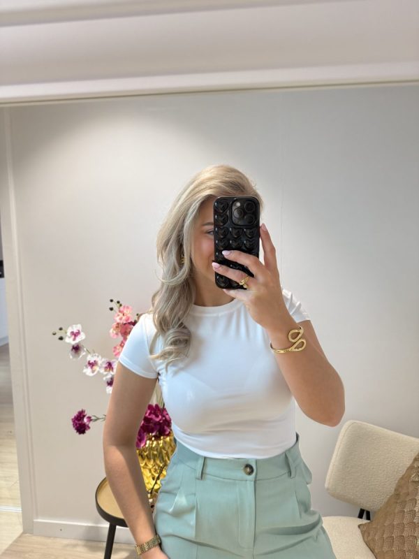 T-shirt Body - Wit