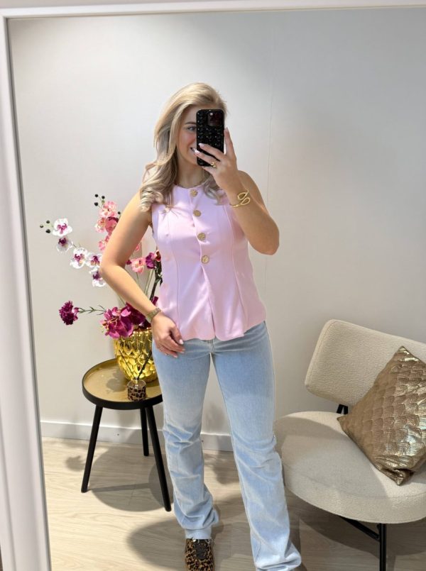 Chloë Top - Roze - Afbeelding 2