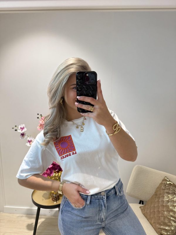 Le Soleil T-shirt - Wit