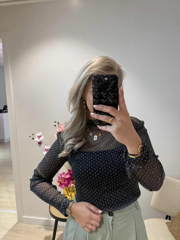 Mesh Strass Top