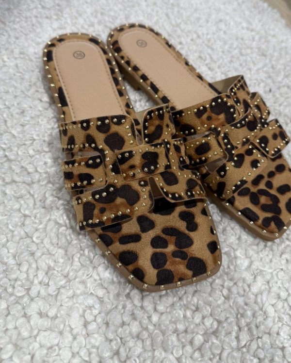 Mae Slipper - Leopard