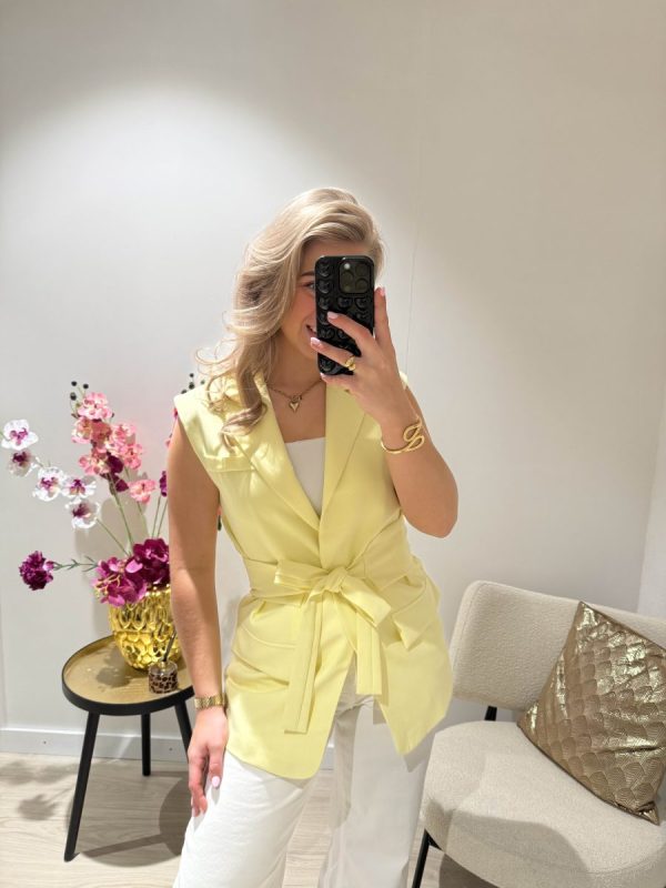 Giulia Gilet - Geel