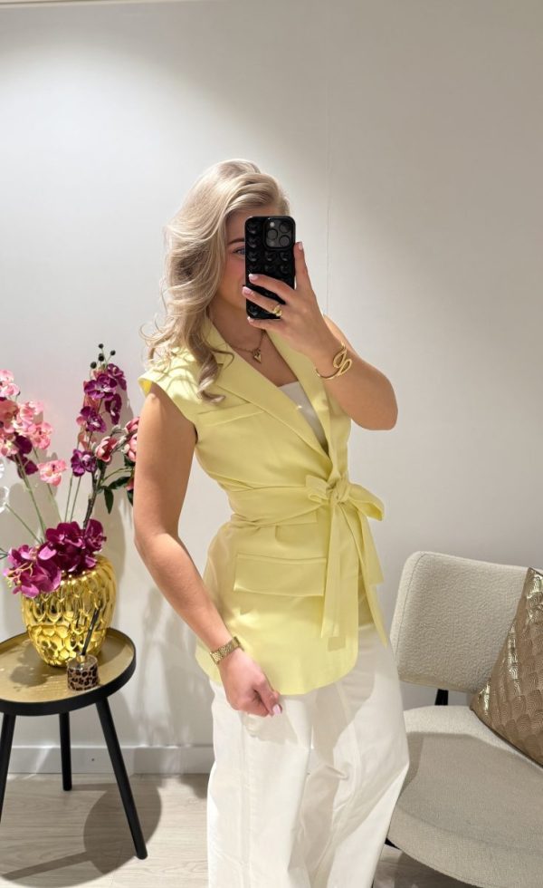 Giulia Gilet - Geel - Afbeelding 3