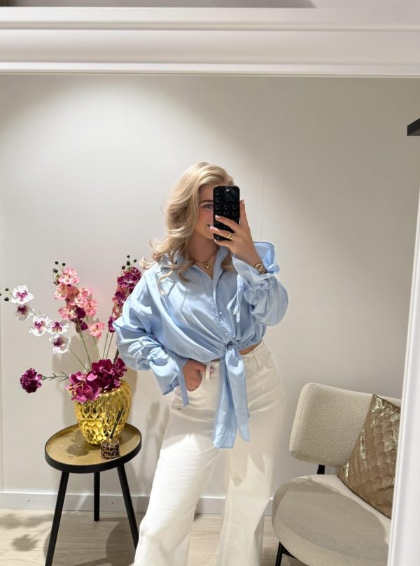 Fay Blouse - Blauw - Afbeelding 2