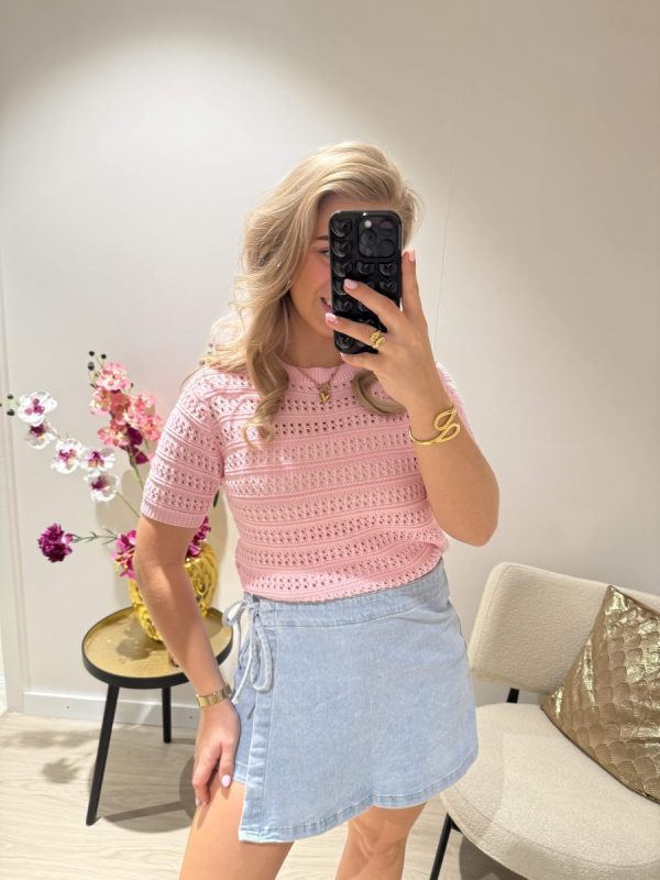Stevie Top - Roze - Afbeelding 4
