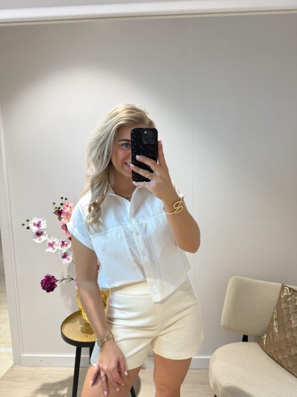 Yvette blouse - Offwhite