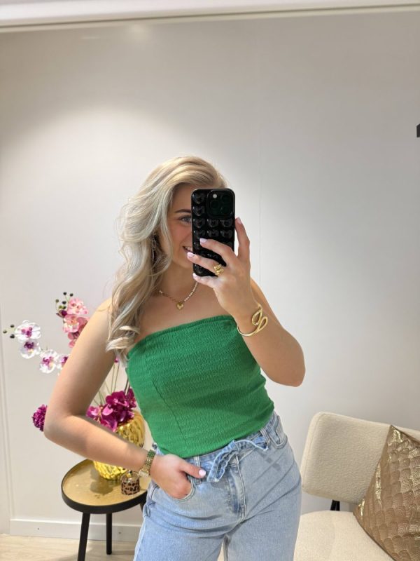 Madee top - Shamrock Green
