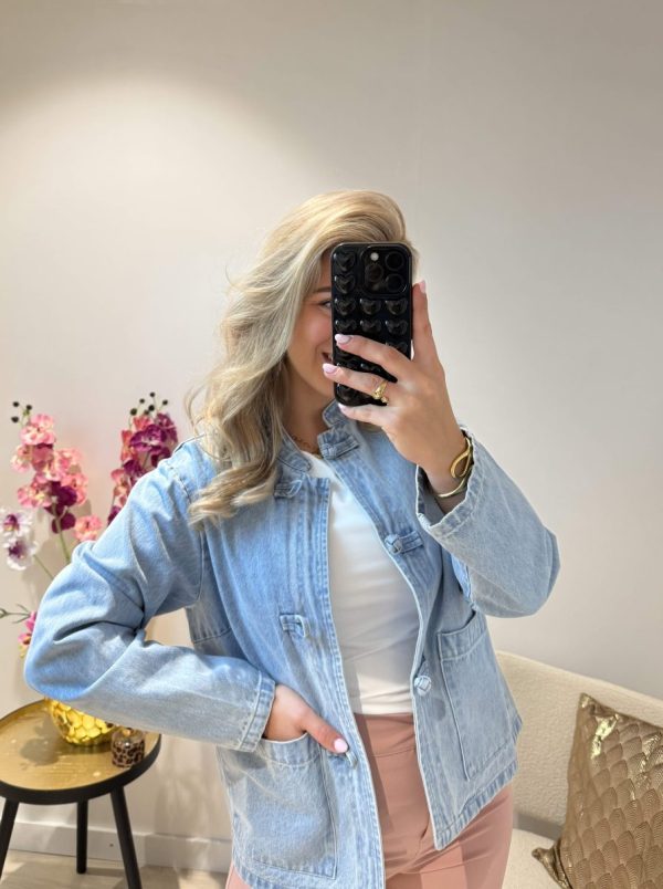 Olivia Denim Blouse - Afbeelding 2