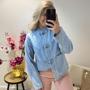 Olivia Denim Blouse