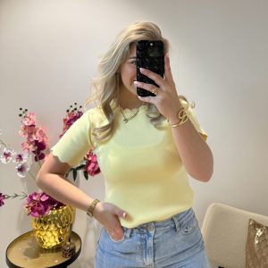 Meave Top - Geel