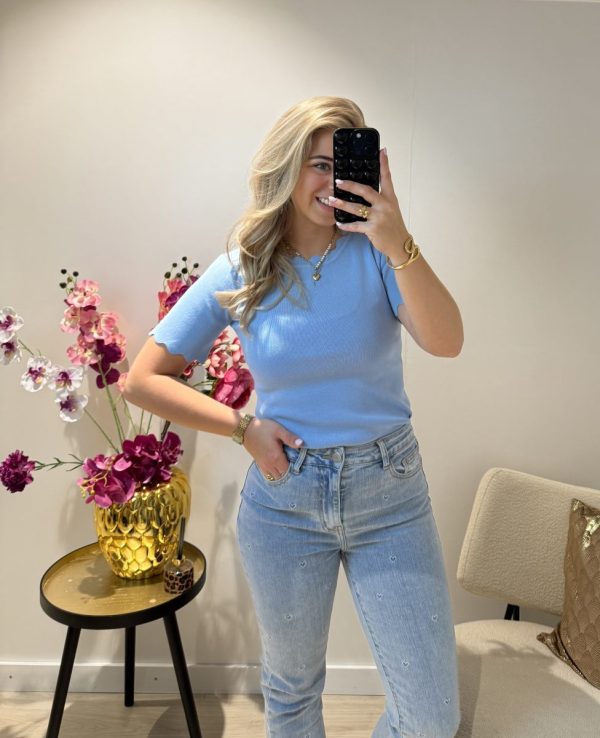 Meave Top - Blauw - Afbeelding 2