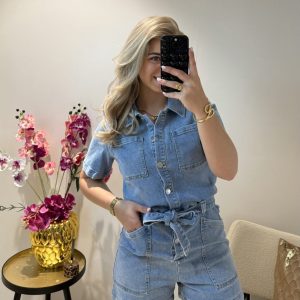 Joy Denim Playsuit - Redial