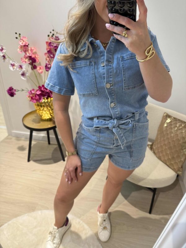 Joy Denim Playsuit - Redial - Afbeelding 4