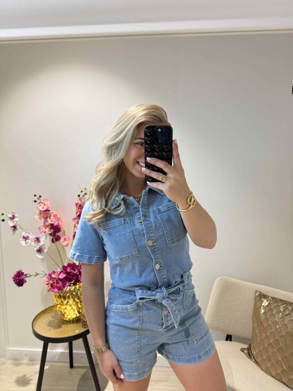 Joy Denim Playsuit - Redial - Afbeelding 2