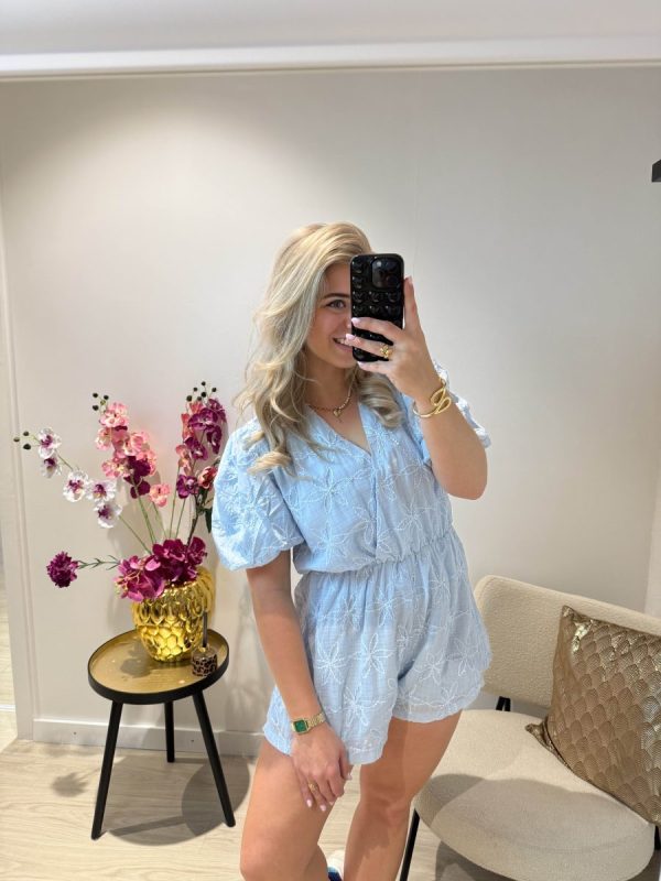 Lana Playsuit - Blauw - Afbeelding 2