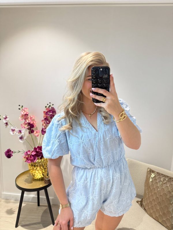 Lana Playsuit - Blauw - Afbeelding 4