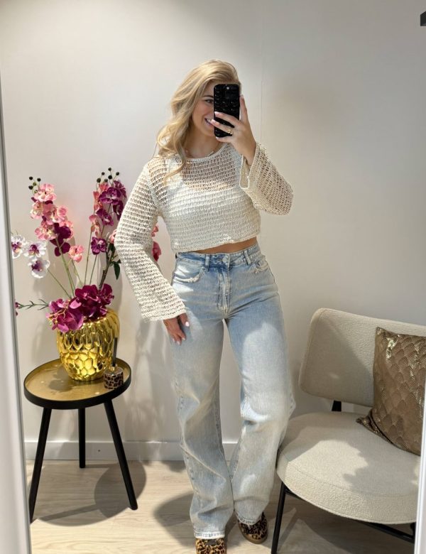 Emma Top - Beige - Afbeelding 3
