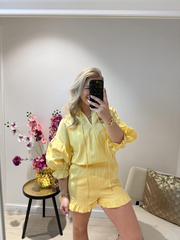 Isabelle Set - Geel