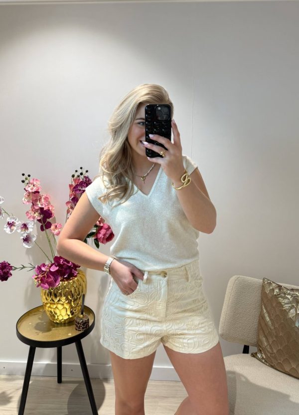 Sanne Broderie Short - Afbeelding 2