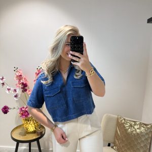 Rox Denim Blouse