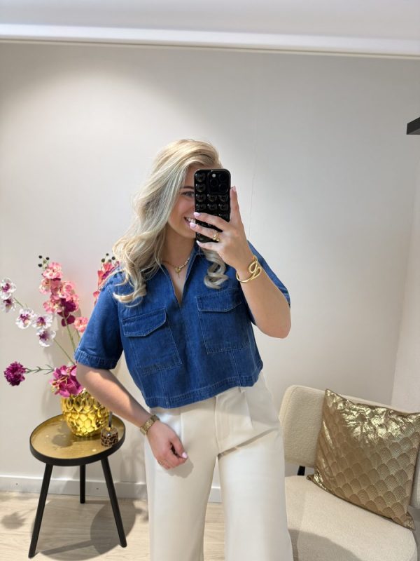 Rox Denim Blouse