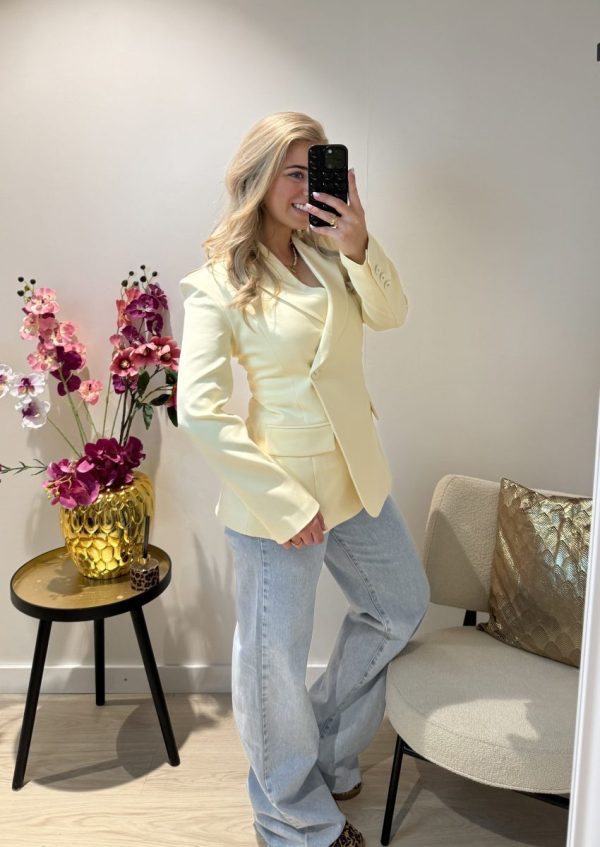Luna Blazer - Geel - Afbeelding 4